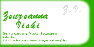 zsuzsanna viski business card